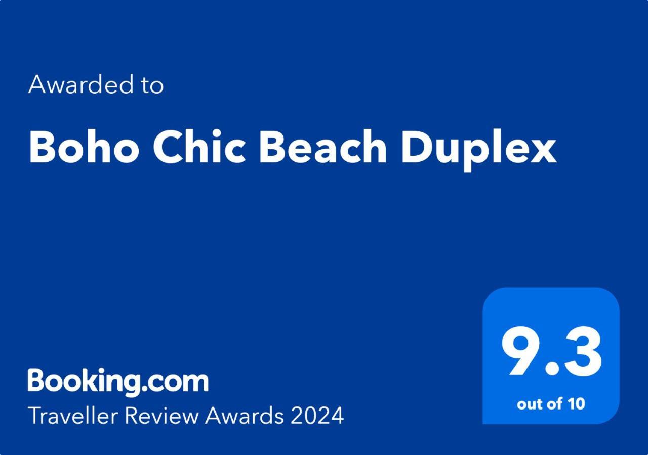 Boho Chic Beach Duplex 세심브라 외부 사진